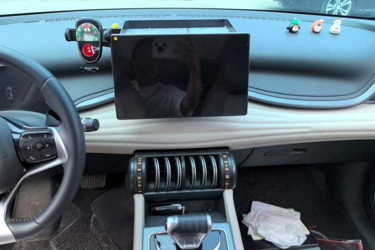Used BYD Yuan PLUS 2023 Champion Edition 430KM Superior Model Audio And AC Panel