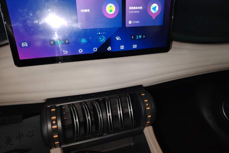 Used BYD Yuan PLUS 2023 Champion Edition 510KM Leading Model Audio And AC Panel
