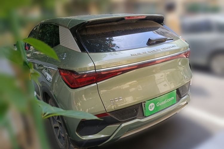 Used BYD Yuan PLUS 2023 Champion Edition 510KM Leading Model Rear Left 45 Deg