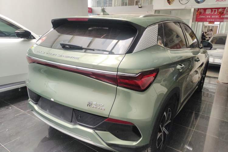 Used BYD Yuan PLUS 2023 Champion Edition 430KM Superior Model Rear Right 45 Deg