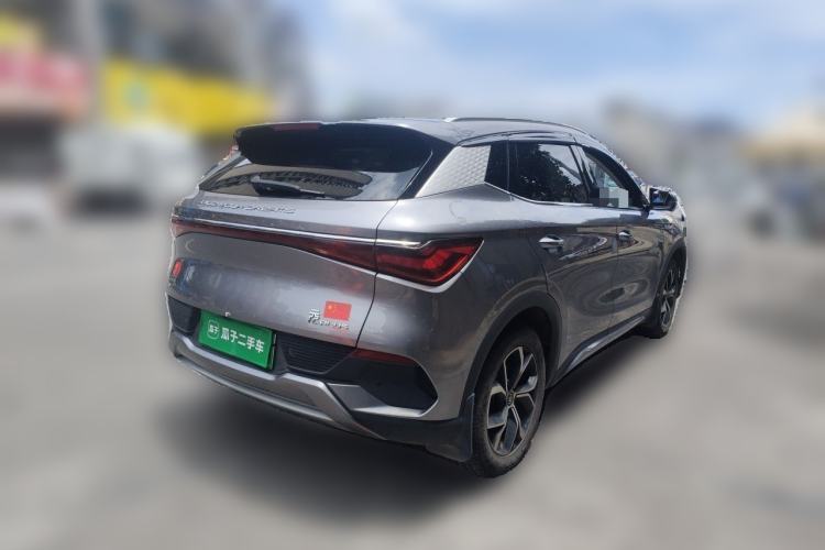 Used BYD Yuan PLUS 2023 Champion Edition 430KM Superior Model Rear Right 45 Deg