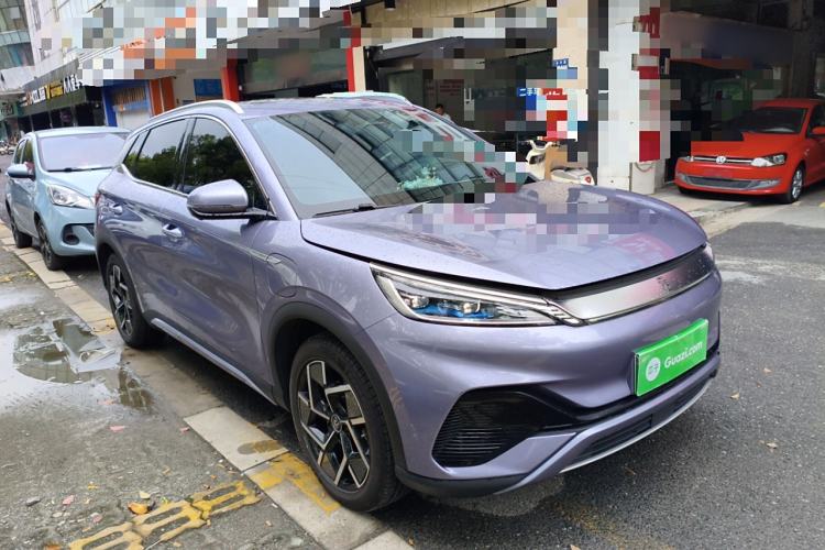 Used BYD Yuan PLUS 2023 Champion Edition 510KM Superior Model Front Right 45 Deg