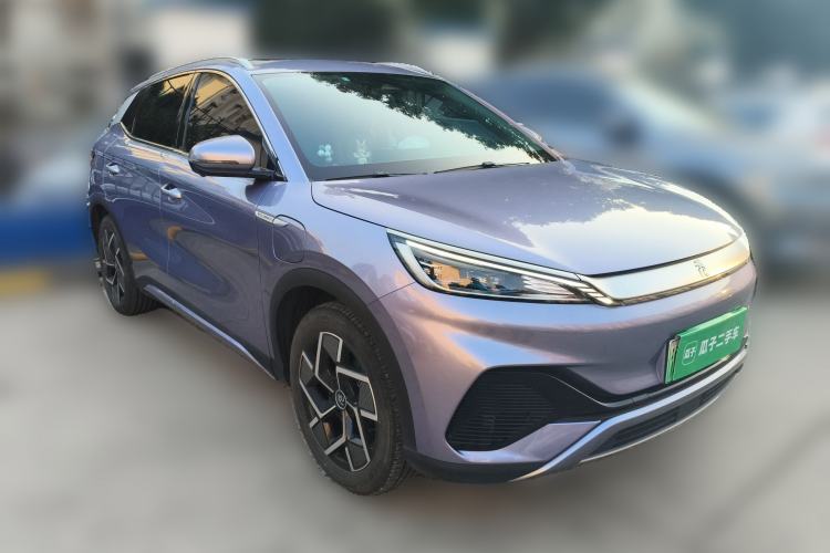 Used BYD Yuan PLUS 2023 Champion Edition 510KM Superior Model Front Right 45 Deg