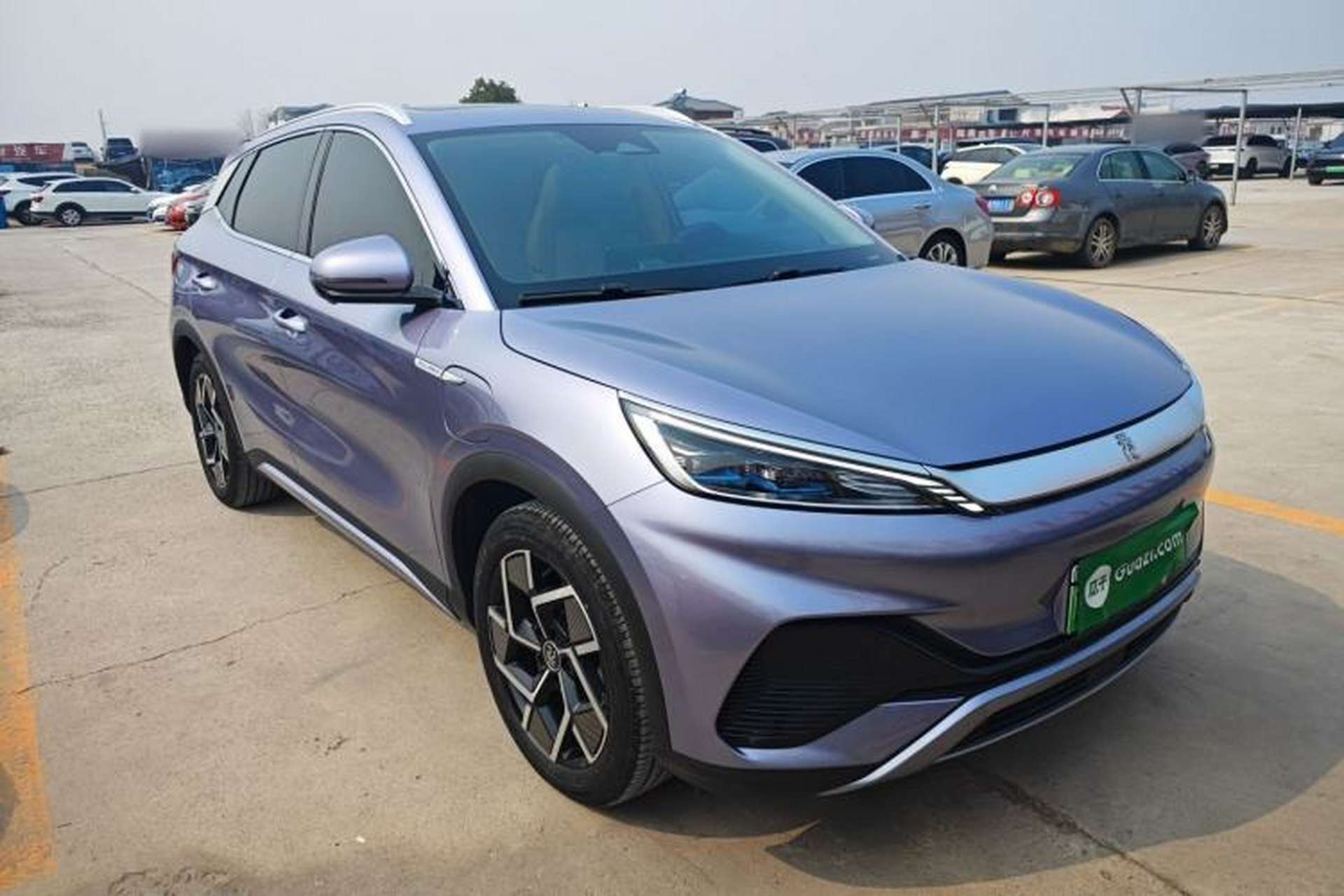 Used BYD Yuan PLUS 2023 Champion Edition 510KM Superior Model Front Right 45 Deg