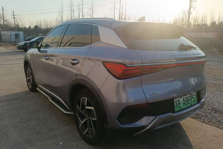Used BYD Yuan PLUS 2023 Champion Edition 510KM Excellence Model Rear Left 45 Deg
