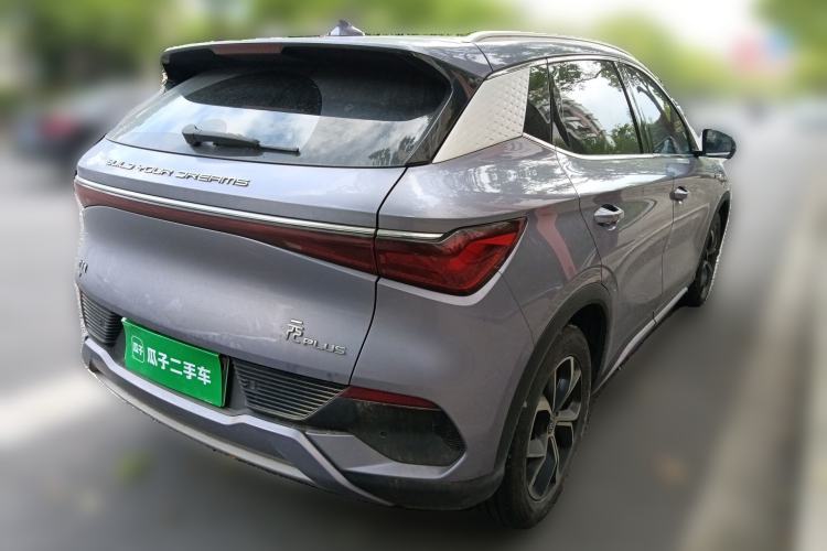 Used BYD Yuan PLUS 2023 Champion Edition 430KM Superior Model Rear Right 45 Deg