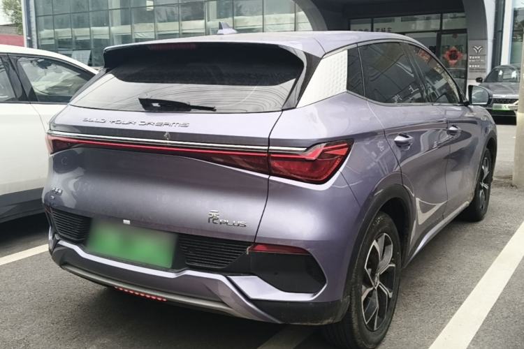 Used BYD Yuan PLUS 2023 Champion Edition 510KM Leading Model Rear Right 45 Deg