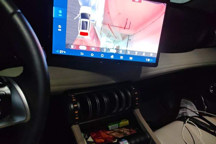 Used BYD Yuan PLUS 2023 Champion Edition 430KM Superior Model Audio And AC Panel