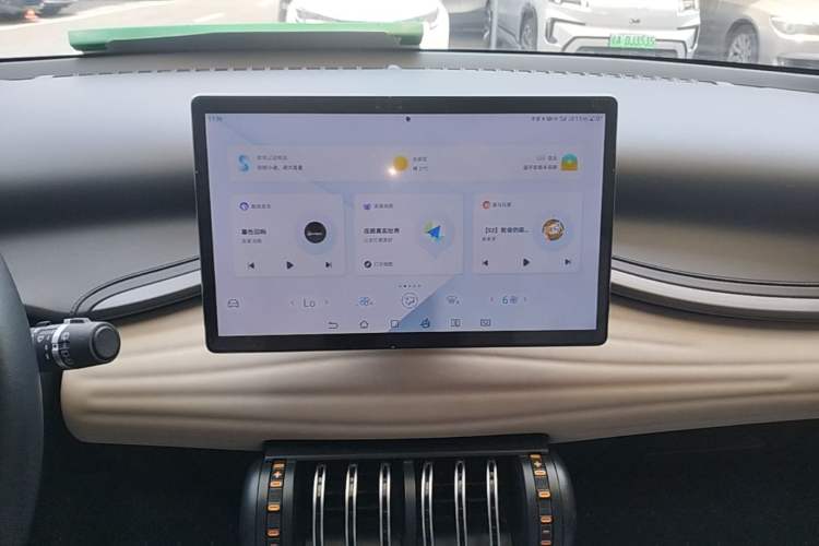 Used BYD Yuan PLUS 2023 Champion Edition 510KM Leading Model Audio And AC Panel