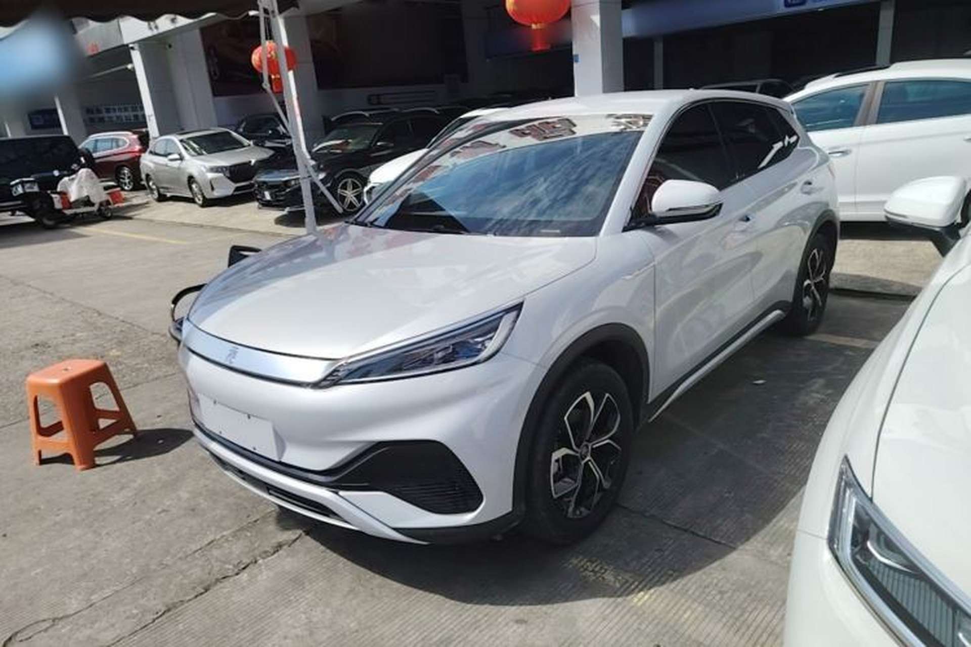 Used BYD Yuan PLUS 2023 Champion Edition 510KM Leading Model Front Left 45 Deg