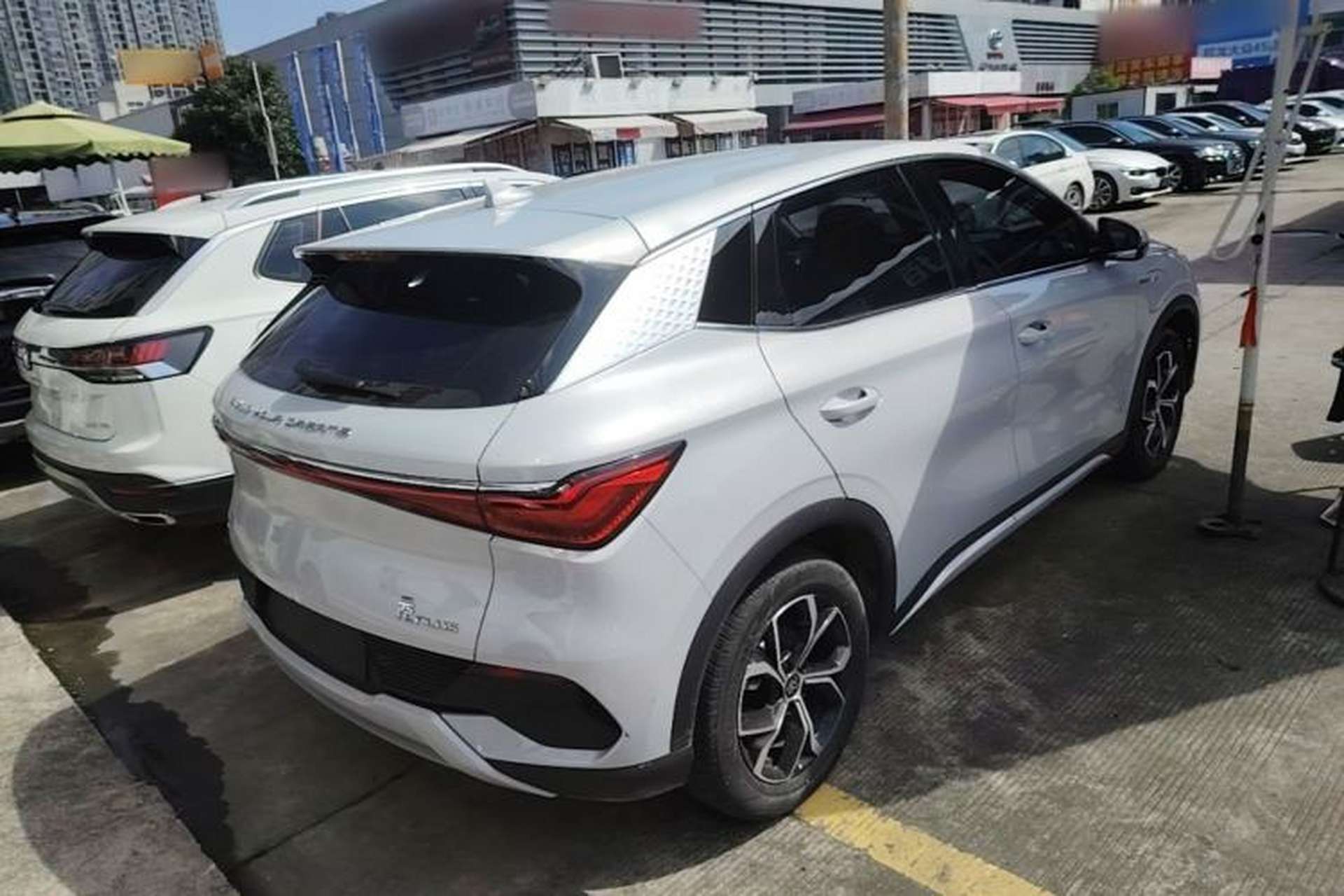Used BYD Yuan PLUS 2023 Champion Edition 510KM Leading Model Rear Right 45 Deg