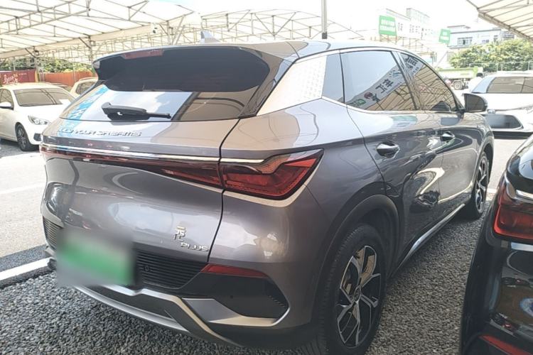 Used BYD Yuan PLUS 2023 Champion Edition 510KM Leading Model Rear Right 45 Deg