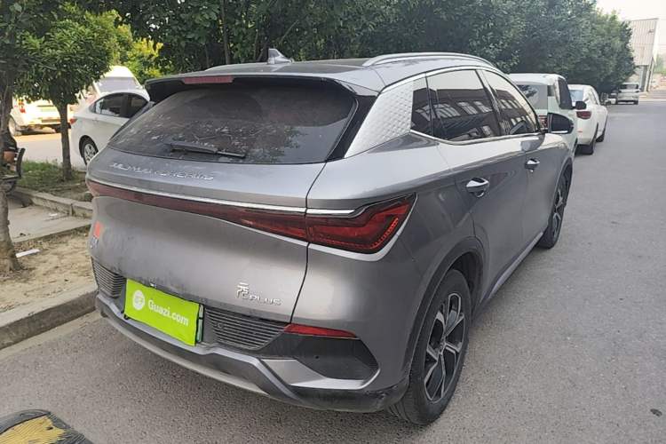 Used BYD Yuan PLUS 2023 Champion Edition 510KM Leading Model Rear Right 45 Deg