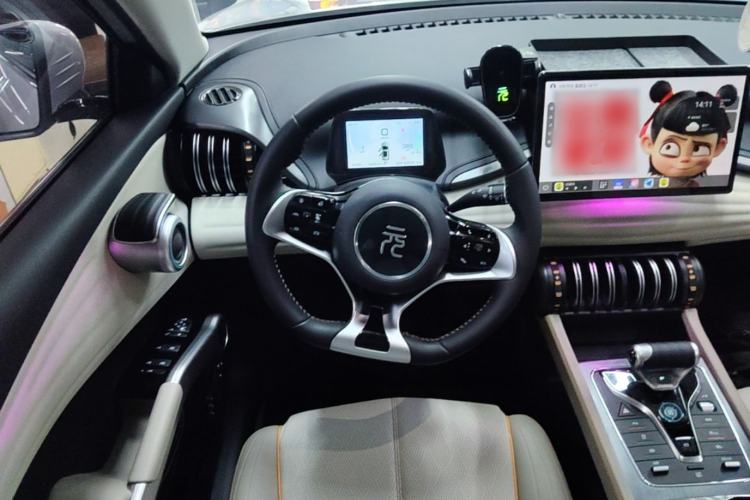 Used BYD Yuan PLUS 2023 Champion Edition 430KM Superior Model Steering Wheel