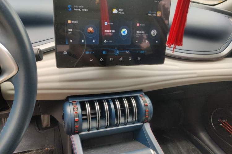 Used BYD Yuan PLUS 2023 Champion Edition 430KM Superior Model Audio And AC Panel