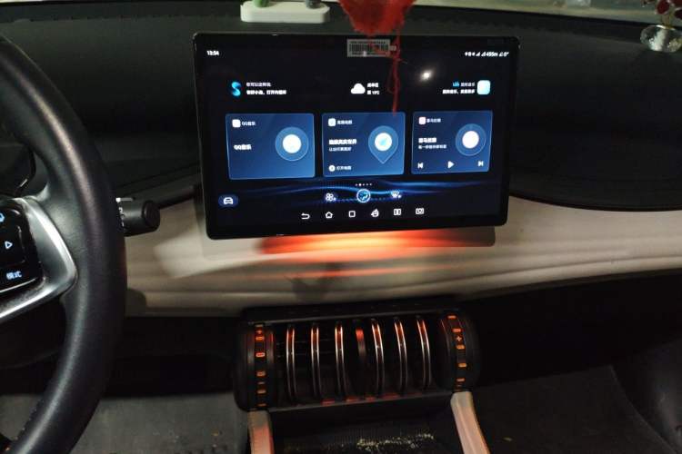 Used BYD Yuan PLUS 2023 Champion Edition 430KM Superior Model Audio And AC Panel