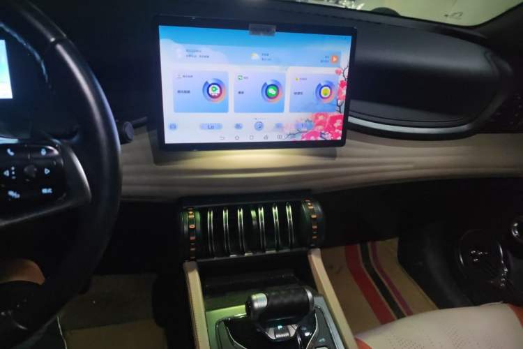 Used BYD Yuan PLUS 2023 Champion Edition 430KM Superior Model Audio And AC Panel