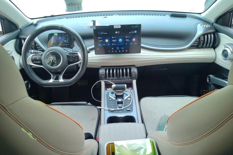 Used BYD Yuan PLUS 2023 Champion Edition 430KM Superior Model Center Console