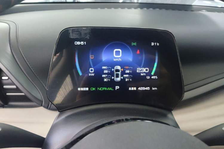 Used BYD Yuan PLUS 2023 Champion Edition 510KM Superior Model Instrument Cluster
