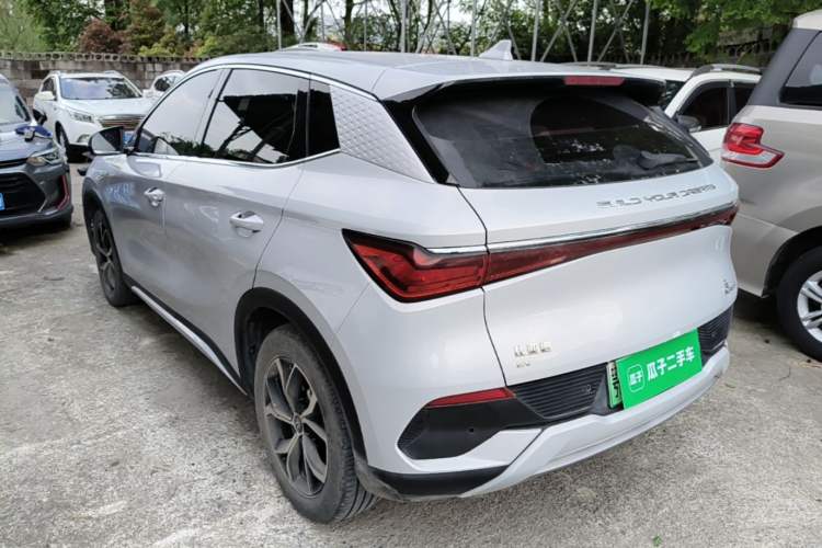 Used BYD Yuan PLUS 2023 Champion Edition 430KM Leading Model Rear Left 45 Deg