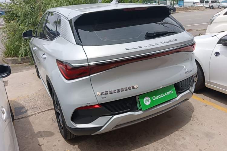 Used BYD Yuan PLUS 2023 Champion Edition 510KM Leading Model Rear Left 45 Deg