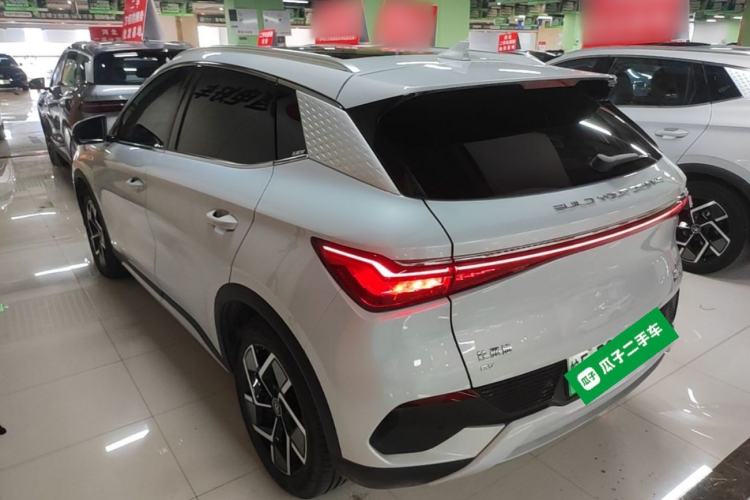 Used BYD Yuan PLUS 2023 Champion Edition 510KM Superior Model Rear Left 45 Deg