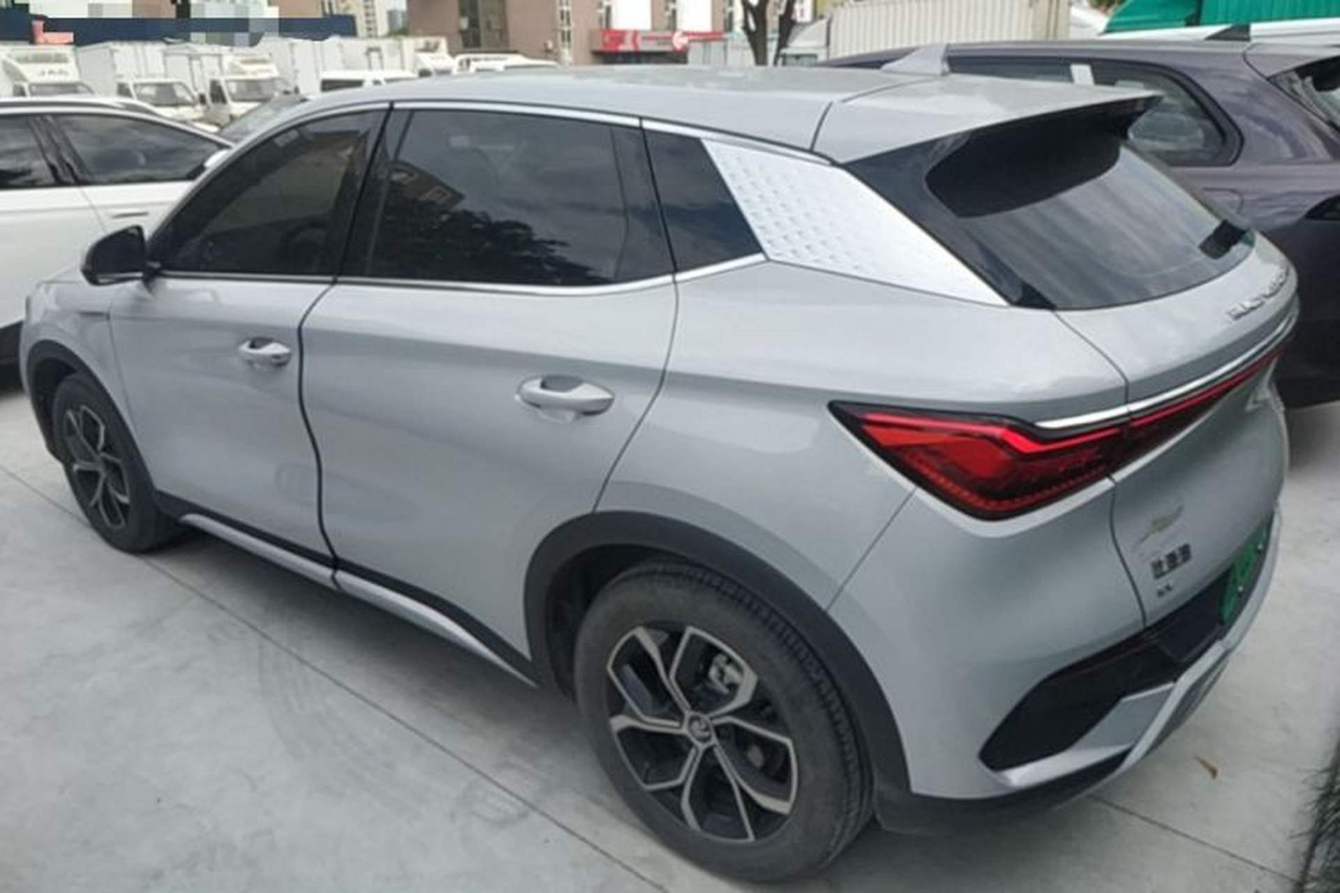 Used BYD Yuan PLUS 2023 Champion Edition 510KM Leading Model Rear Left 45 Deg