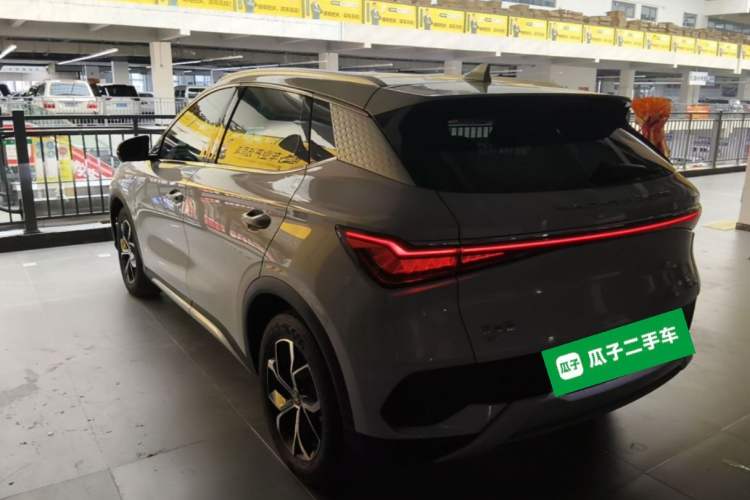 Used BYD Yuan PLUS 2023 Champion Edition 430KM Superior Model Rear Left 45 Deg