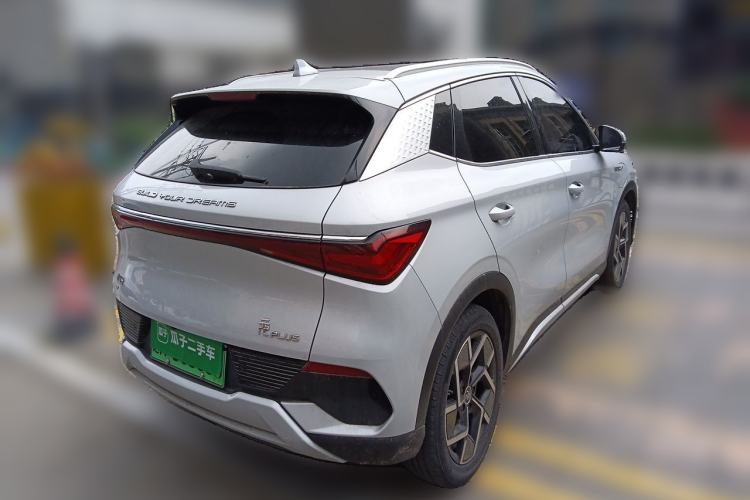 Used BYD Yuan PLUS 2023 Champion Edition 510KM Superior Model Rear Right 45 Deg