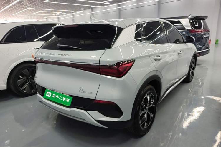 Used BYD Yuan PLUS 2023 Champion Edition 430KM Leading Model Rear Right 45 Deg