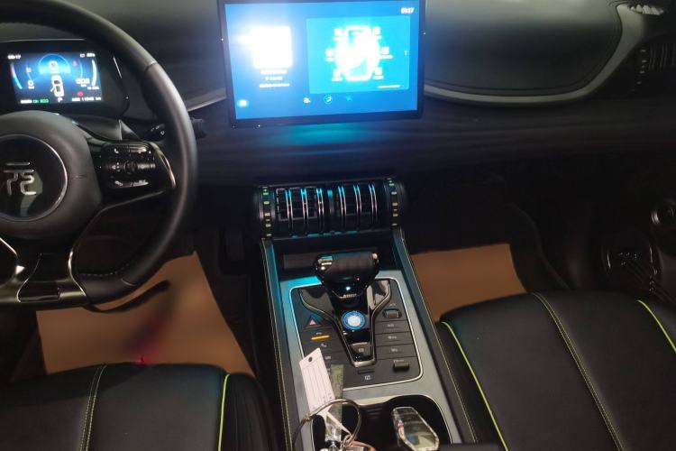 Used BYD Yuan PLUS 2024 Honor Edition 510KM Beyond Model Audio And AC Panel