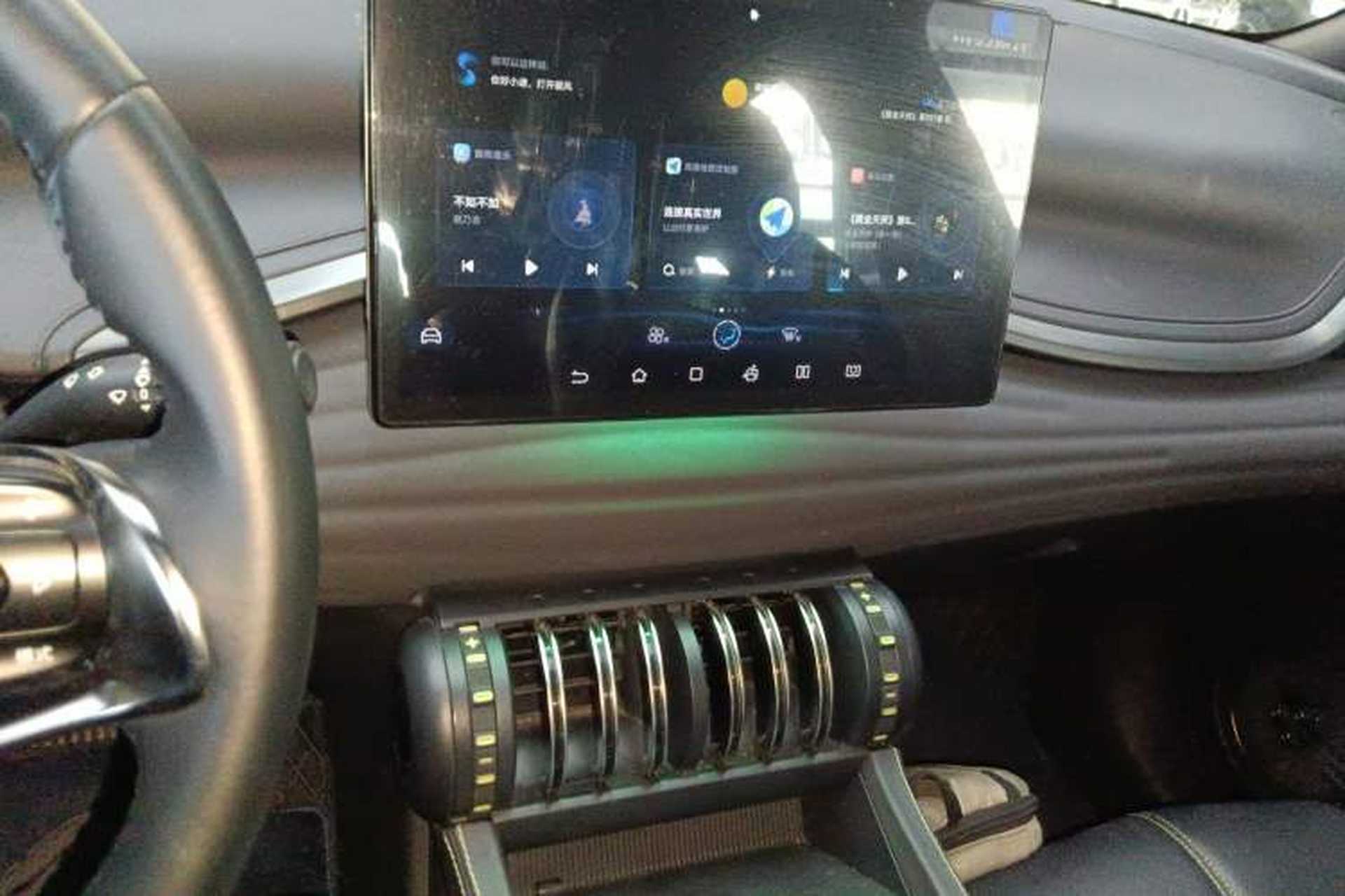 Used BYD Yuan PLUS 2024 Honor Edition 510KM Leading Model Audio And AC Panel