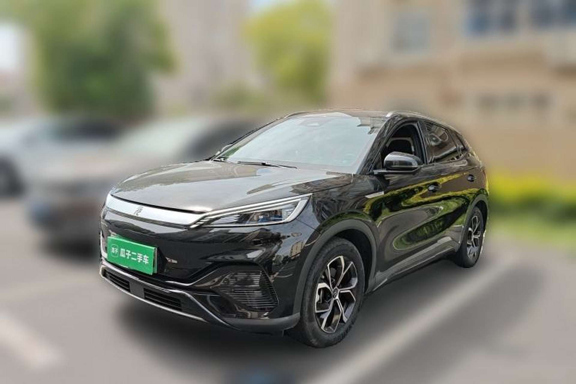 Used BYD Yuan PLUS 2024 Honor Edition 430KM Beyond Model Front Left 45 Deg