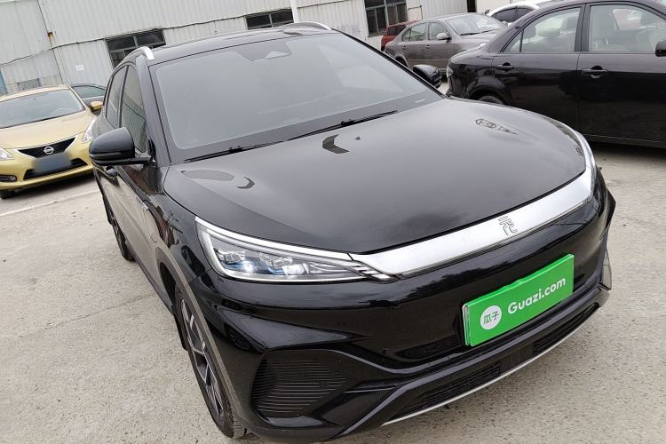 Used BYD Yuan PLUS 2024 Honor Edition 510KM Excellence Model Front Right 45 Deg