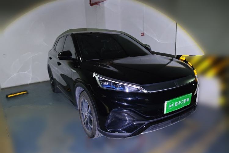 Used BYD Yuan PLUS 2024 Honor Edition 430KM Leading Model Front Right 45 Deg
