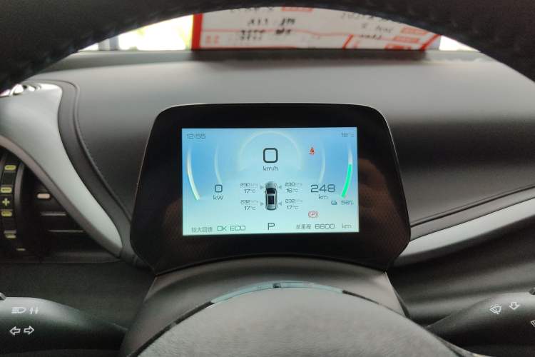 Used BYD Yuan PLUS 2024 Honor Edition 430KM Leading Model Instrument Cluster