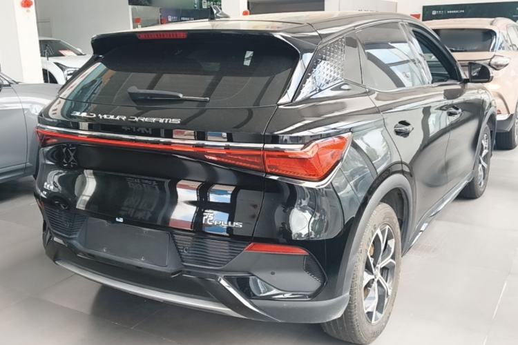Used BYD Yuan PLUS 2024 Honor Edition 510KM Leading Model Rear Right 45 Deg