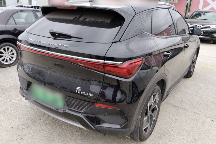 Used BYD Yuan PLUS 2024 Honor Edition 510KM Excellence Model Rear Right 45 Deg