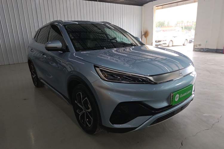 Used BYD Yuan PLUS 2024 Honor Edition 430KM Beyond Model Front Right 45 Deg
