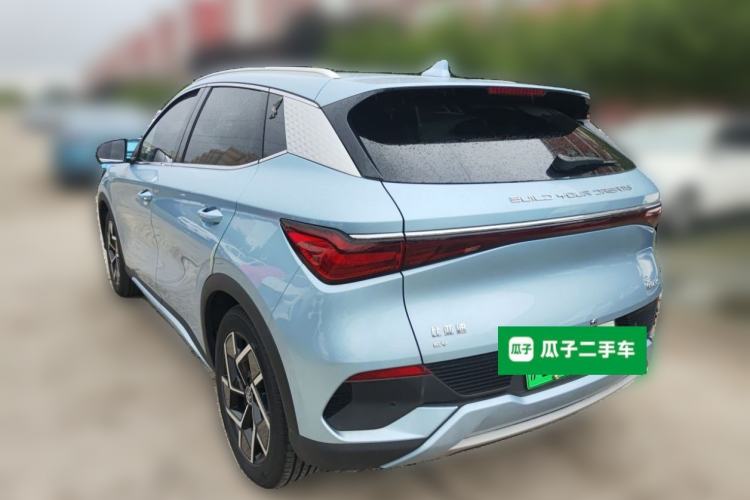Used BYD Yuan PLUS 2024 Honor Edition 510KM Beyond Model Rear Left 45 Deg