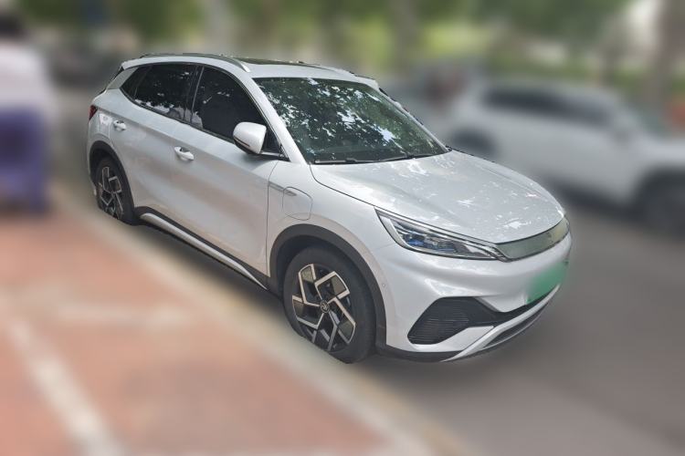 Used BYD Yuan PLUS 2024 Honor Edition 510KM Beyond Model Front Right 45 Deg