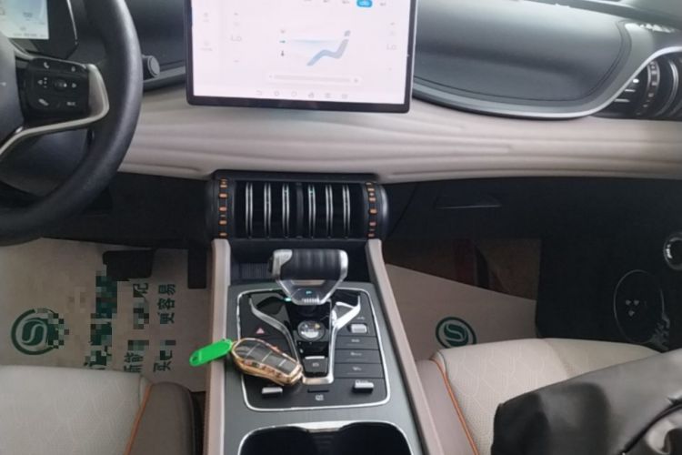 Used BYD Yuan PLUS 2024 Honor Edition 510KM Beyond Model Audio And AC Panel