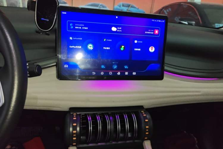 Used BYD Yuan PLUS 2024 Honor Edition 430KM Beyond Model Audio And AC Panel