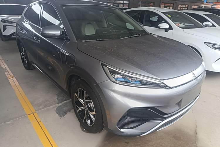 Used BYD Yuan PLUS 2024 Honor Edition 430KM Leading Model Front Right 45 Deg