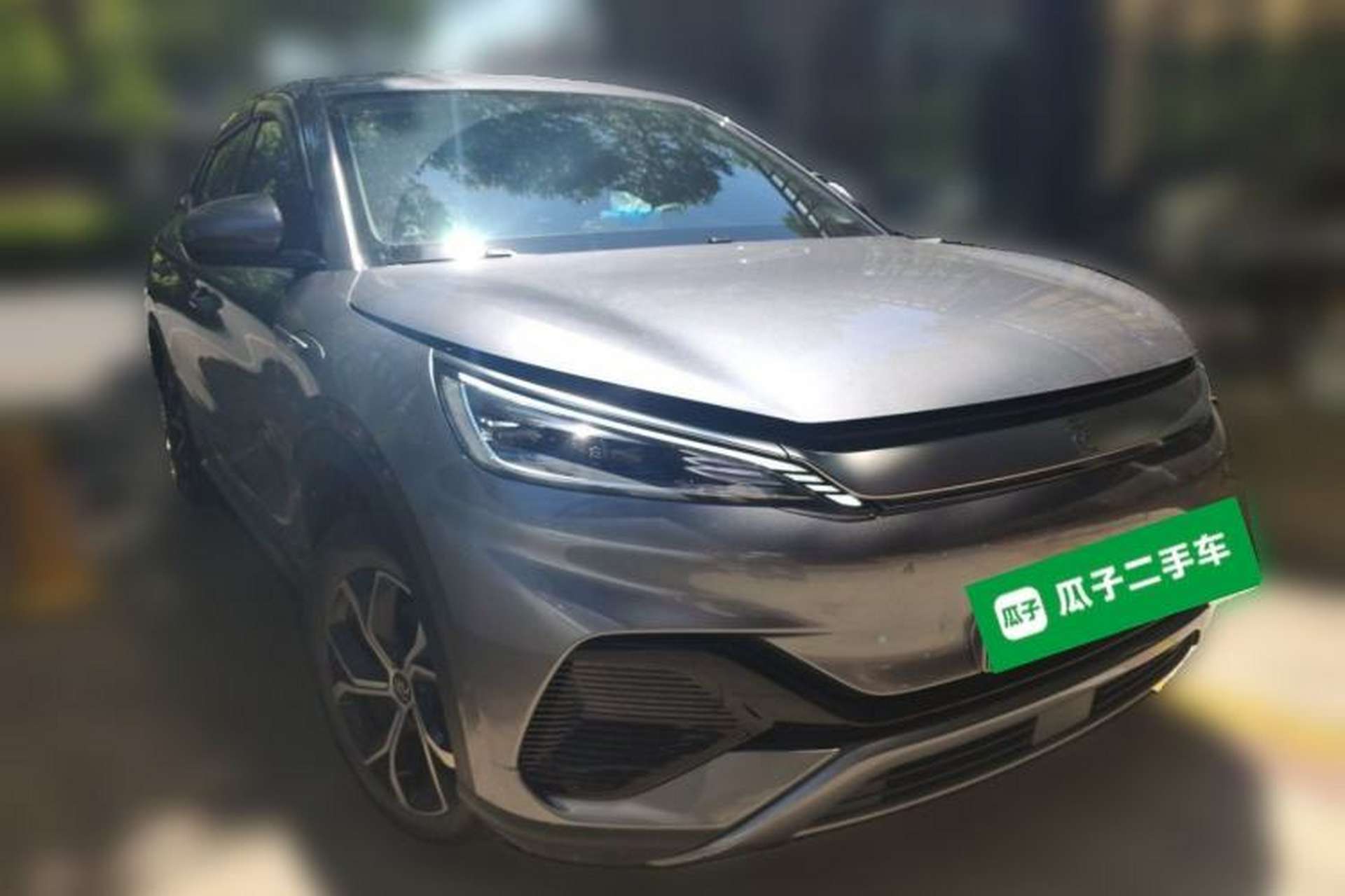Used BYD Yuan PLUS 2024 Honor Edition 510KM Leading Model Front Right 45 Deg