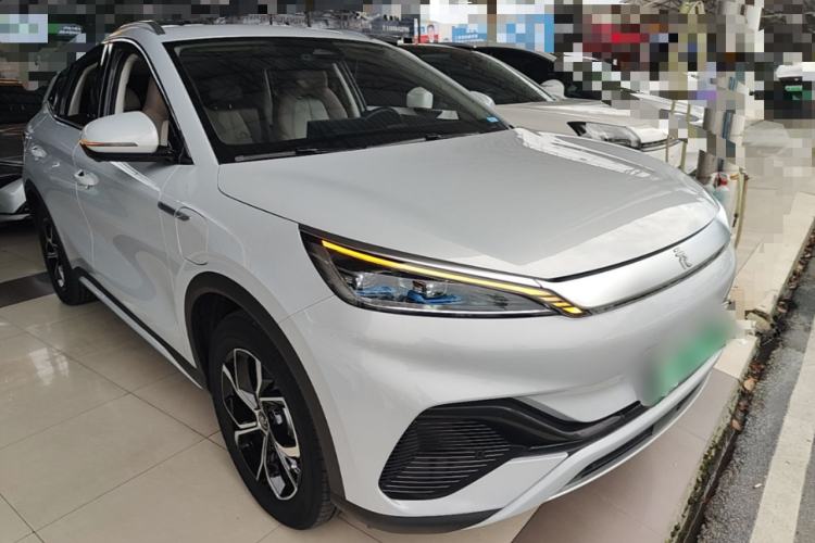 Used BYD Yuan PLUS 2024 Honor Edition 430KM Beyond Model Front Right 45 Deg