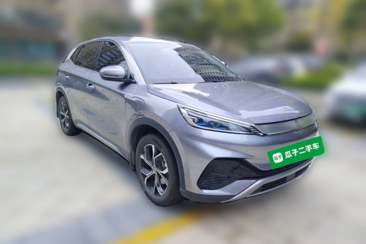 Used BYD Yuan PLUS 2024 Honor Edition 510KM Leading Model Front Right 45 Deg
