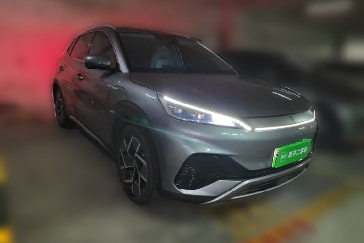 Used BYD Yuan PLUS 2024 Honor Edition 510KM Beyond Model Front Right 45 Deg