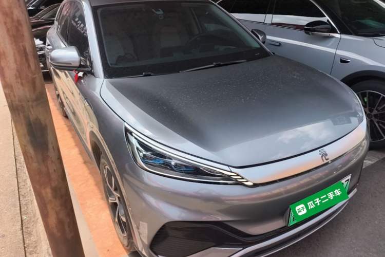 Used BYD Yuan PLUS 2024 Honor Edition 430KM Leading Model Front Right 45 Deg