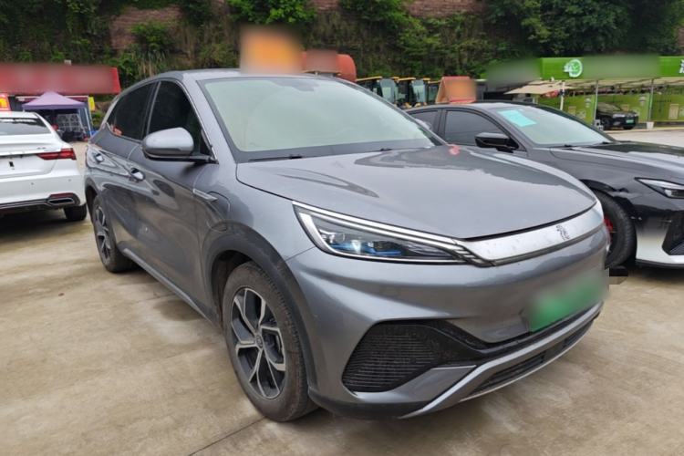 Used BYD Yuan PLUS 2024 Honor Edition 430KM Leading Model Front Right 45 Deg